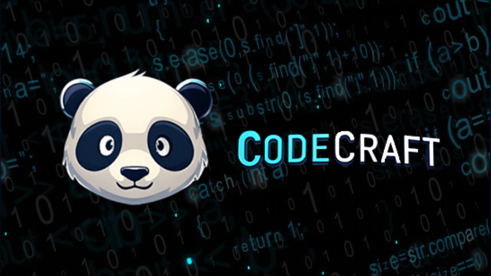 CodeCraft Support animated banner